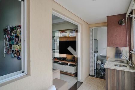 Varanda gourmet de apartamento à venda com 2 quartos, 71m² em Santa Paula, São Caetano do Sul