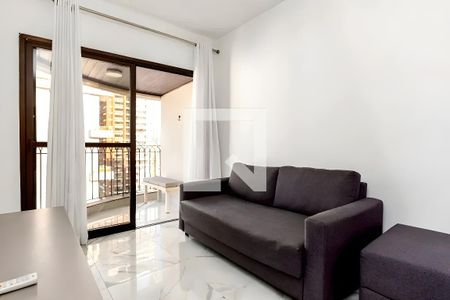 Sala de apartamento para alugar com 1 quarto, 42m² em Itaim Bibi, São Paulo