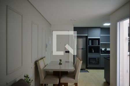 Sala de apartamento para alugar com 2 quartos, 50m² em Campestre, Santo André