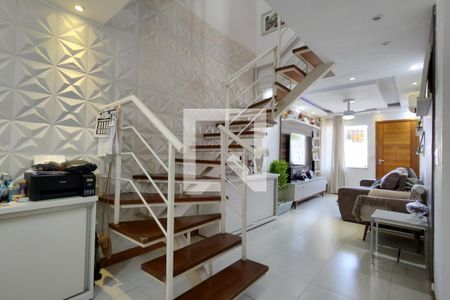 Sala 1 de casa de condomínio à venda com 3 quartos, 132m² em Pechincha, Rio de Janeiro