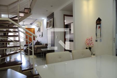 Sala de Jantar de casa de condomínio à venda com 3 quartos, 132m² em Pechincha, Rio de Janeiro