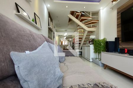 Sala 1 de casa de condomínio à venda com 3 quartos, 132m² em Pechincha, Rio de Janeiro