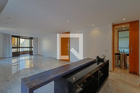 Sala de apartamento à venda com 2 quartos, 237m² em Lourdes, Belo Horizonte