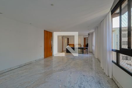 Sala de apartamento à venda com 2 quartos, 237m² em Lourdes, Belo Horizonte