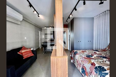 Sala/Cozinha de apartamento para alugar com 1 quarto, 40m² em Cambuí, Campinas