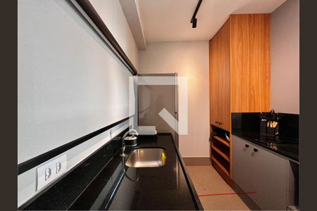 Sala/Cozinha de apartamento para alugar com 1 quarto, 40m² em Cambuí, Campinas