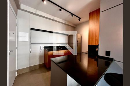 Sala/Cozinha de apartamento para alugar com 1 quarto, 40m² em Cambuí, Campinas