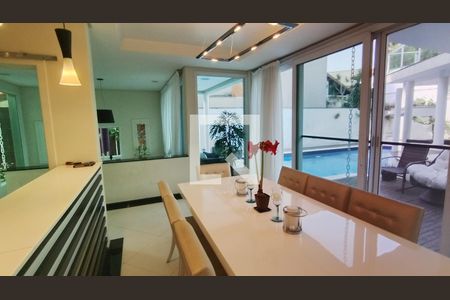 Sala  de casa de condomínio para alugar com 4 quartos, 525m² em Jardim Residencial Suzano, Suzano