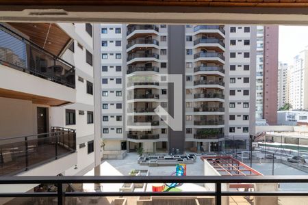 Varanda da Sala de apartamento à venda com 4 quartos, 147m² em Moema, São Paulo