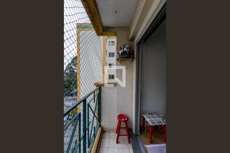Varanda da Sala de apartamento para alugar com 3 quartos, 78m² em Vila Sofia, São Paulo
