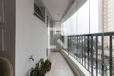Varanda da Sala de apartamento para alugar com 2 quartos, 86m² em Vila Gumercindo, São Paulo