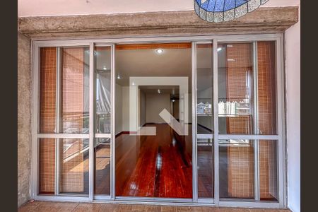 Varanda da Sala de apartamento à venda com 3 quartos, 160m² em Laranjeiras, Rio de Janeiro