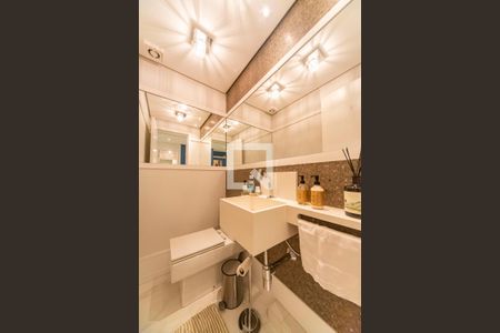 Lavabo de apartamento à venda com 2 quartos, 162m² em Vila Gilda, Santo André