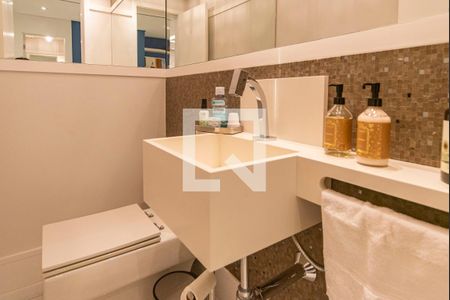 Lavabo de apartamento à venda com 2 quartos, 162m² em Vila Gilda, Santo André