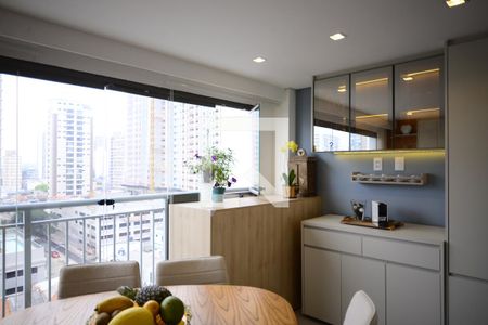 Varanda da Sala de apartamento à venda com 2 quartos, 72m² em Vila Dom Pedro I, São Paulo