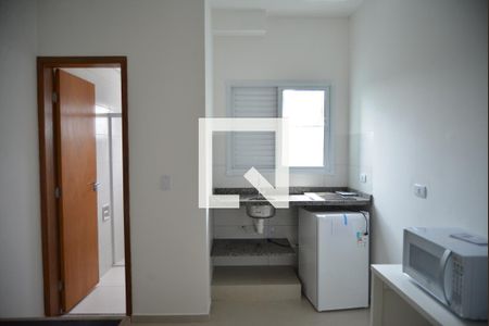Cozinha de apartamento para alugar com 1 quarto, 13m² em Vila Sao Pedro, Santo André