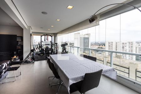 Varanda de apartamento à venda com 3 quartos, 187m² em Vila Leopoldina, São Paulo
