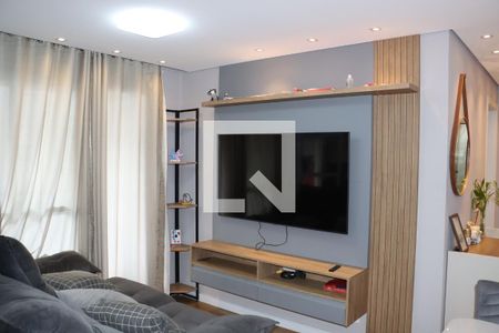 Sala de apartamento para alugar com 2 quartos, 57m² em Jardim Recanto Suave, Cotia