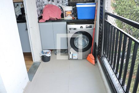 Varanda da Sala de apartamento para alugar com 2 quartos, 57m² em Jardim Recanto Suave, Cotia