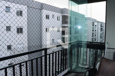 Varanda da Sala de apartamento para alugar com 2 quartos, 57m² em Jardim Recanto Suave, Cotia