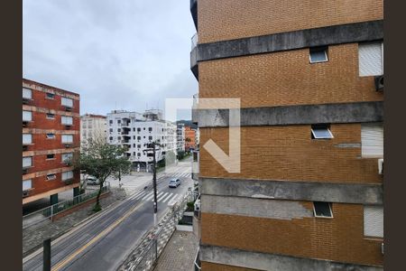 Vista do Quarto de apartamento para alugar com 1 quarto, 78m² em Embaré, Santos