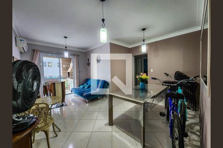 Sala de apartamento para alugar com 1 quarto, 87m² em Embaré, Santos