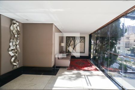Hall de Entrada de apartamento à venda com 4 quartos, 328m² em Savassi, Belo Horizonte