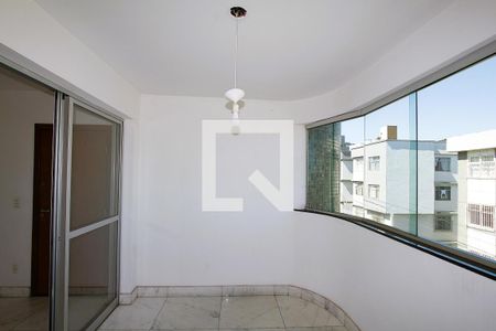 Varanda da Sala de apartamento à venda com 4 quartos, 135m² em Calafate, Belo Horizonte
