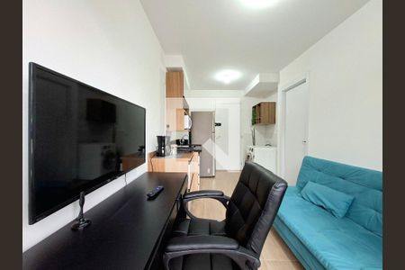 Sala/Cozinha de apartamento para alugar com 1 quarto, 26m² em Vila Olímpia, São Paulo