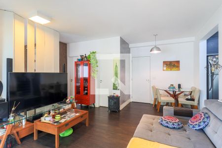 Sala de apartamento à venda com 1 quarto, 59m² em Campo Belo, São Paulo