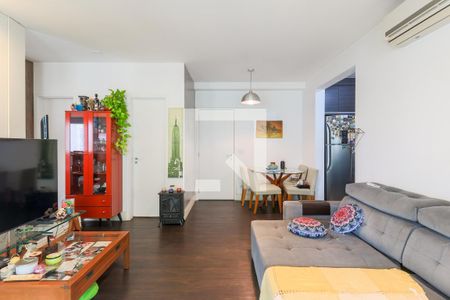Sala de apartamento à venda com 1 quarto, 59m² em Campo Belo, São Paulo