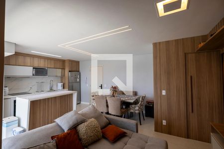 Sala de apartamento à venda com 2 quartos, 88m² em Tamboré, Barueri