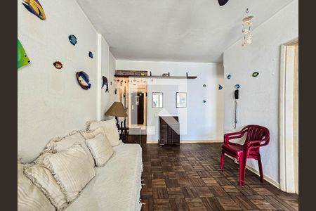 Sala de apartamento para alugar com 1 quarto, 98m² em Ponta da Praia, Santos