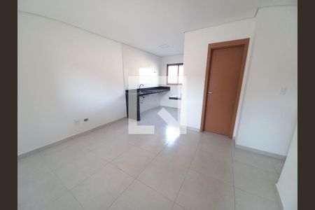 Sala de apartamento para alugar com 2 quartos, 48m² em Vila Voturuá, São Vicente