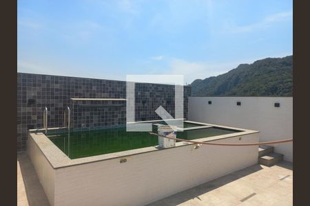 Área comum - Piscina de apartamento para alugar com 2 quartos, 48m² em Vila Voturuá, São Vicente