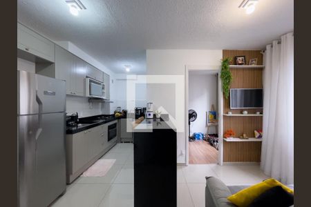 Sala/Cozinha de apartamento para alugar com 2 quartos, 34m² em Guaianases, São Paulo