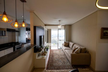 Sala de apartamento à venda com 3 quartos, 74m² em Vila Nossa Senhora da Escada, Barueri