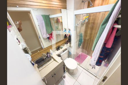 Banheiro de apartamento à venda com 2 quartos, 55m² em Jardim Santa Emilia, São Paulo