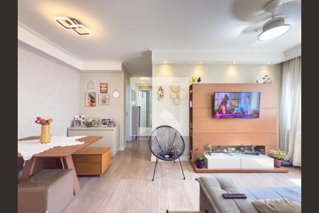 Sala de apartamento à venda com 2 quartos, 55m² em Jardim Santa Emilia, São Paulo