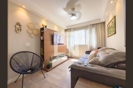 Sala de apartamento à venda com 2 quartos, 55m² em Jardim Santa Emilia, São Paulo