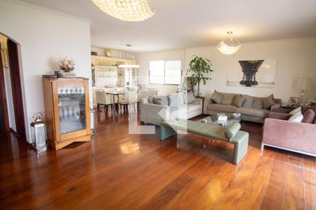 Sala de apartamento à venda com 4 quartos, 210m² em Campo Belo, São Paulo