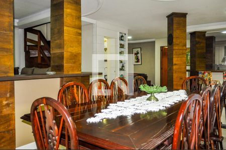 Sala de jantar de casa de condomínio à venda com 3 quartos, 215m² em Santa Tereza, Porto Alegre