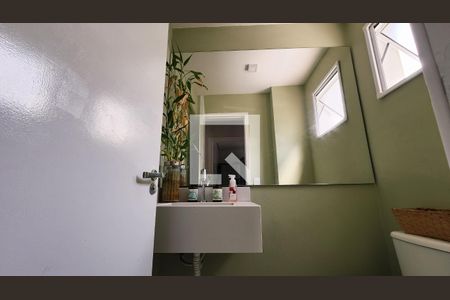 Lavabo de casa de condomínio para alugar com 3 quartos, 89m² em Engordadouro, Jundiaí
