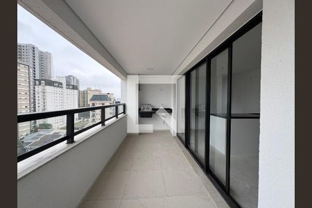 Varanda gourmet de apartamento à venda com 2 quartos, 92m² em Campestre, Santo André