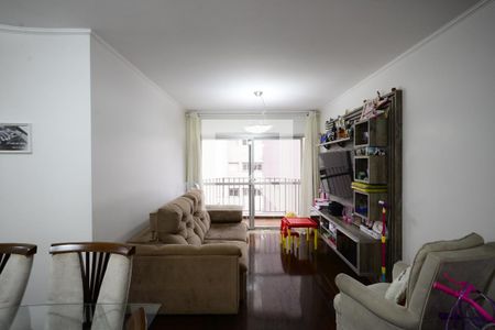 Sala de apartamento à venda com 3 quartos, 90m² em Vila Firmiano Pinto, São Paulo