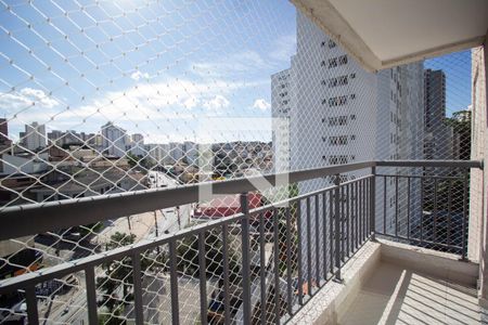 Varanda da Sala de apartamento para alugar com 2 quartos, 42m² em Vila Amélia, São Paulo