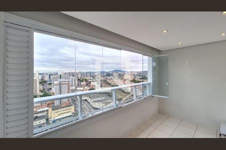 Varanda da Sala/Cozinha de apartamento para alugar com 1 quarto, 31m² em Água Branca, São Paulo