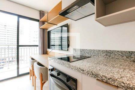 Sala/Cozinha de apartamento à venda com 1 quarto, 29m² em Butantã, São Paulo