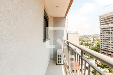 Varanda da Sala/Cozinha de apartamento à venda com 1 quarto, 29m² em Butantã, São Paulo