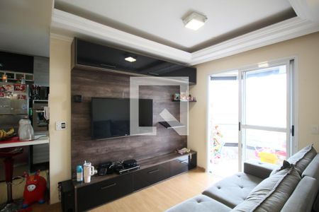 Sala de apartamento à venda com 2 quartos, 72m² em Paraíso do Morumbi, São Paulo